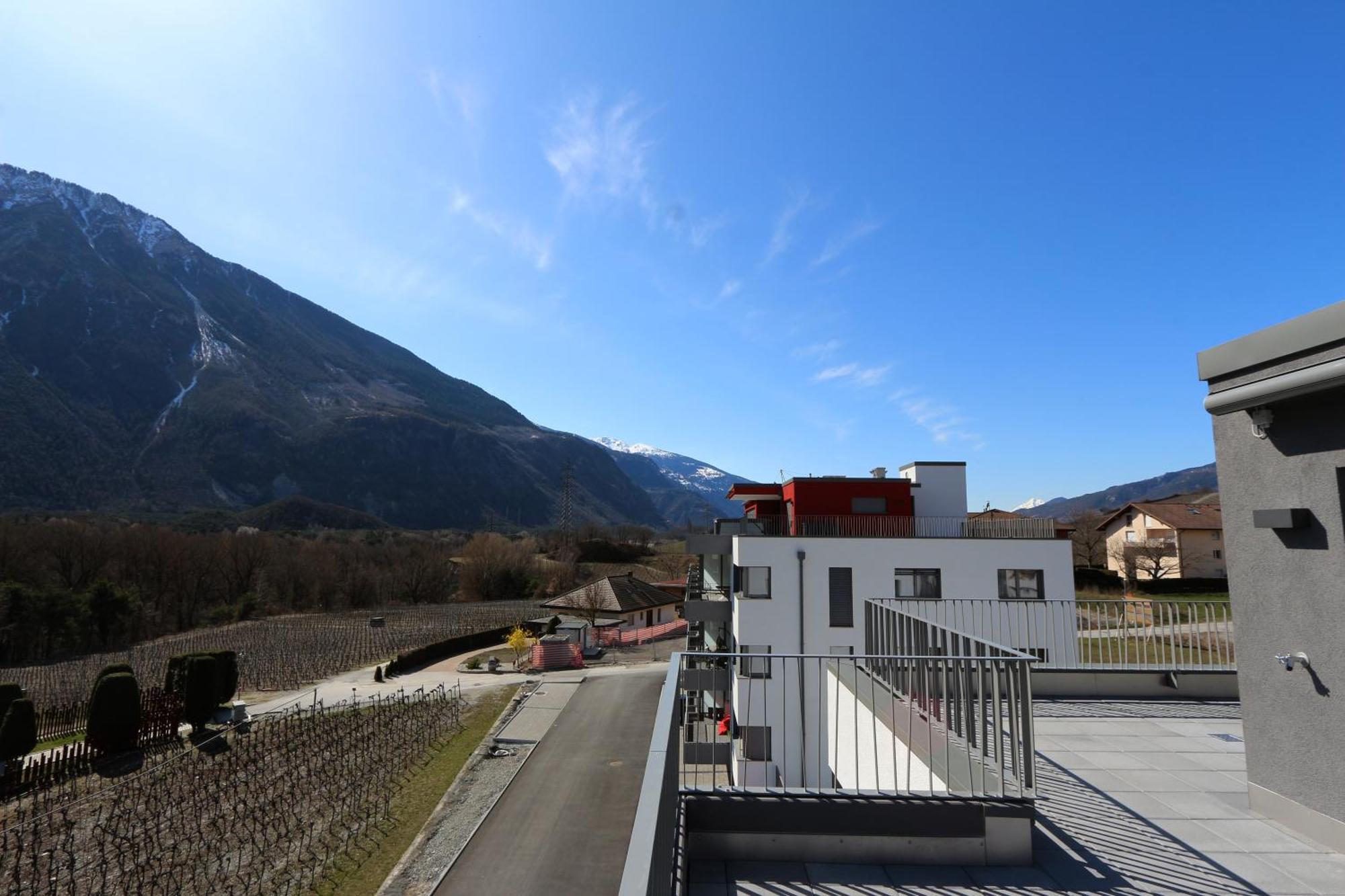 Bnb Vino Veritas Salgesch Exteriör bild